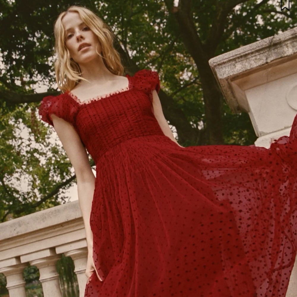 Doen Red Maxi Dress